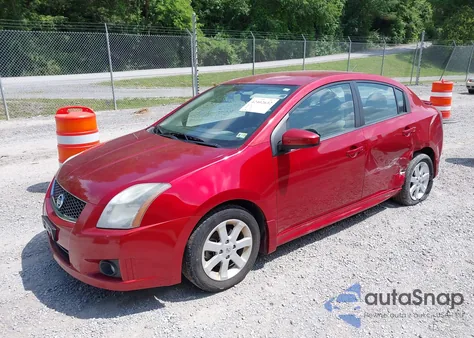 2011 Nissan Sentra 2.0Sr из США, поврежденный, VIN 3N1AB6APXBL677238